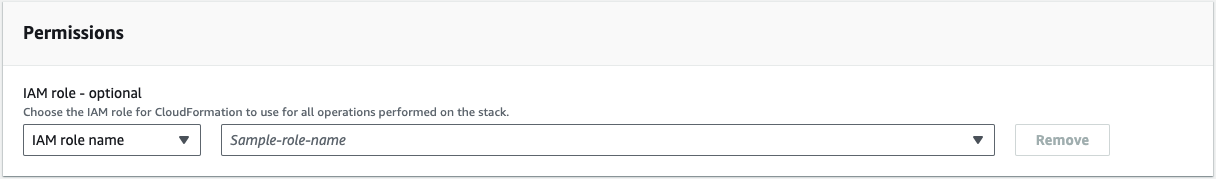 CloudFormation stack permissions